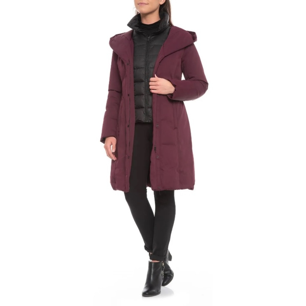 Sandova Canadian Designer Genoa Down Jacket - 700+ Fill Power Size Small NWT